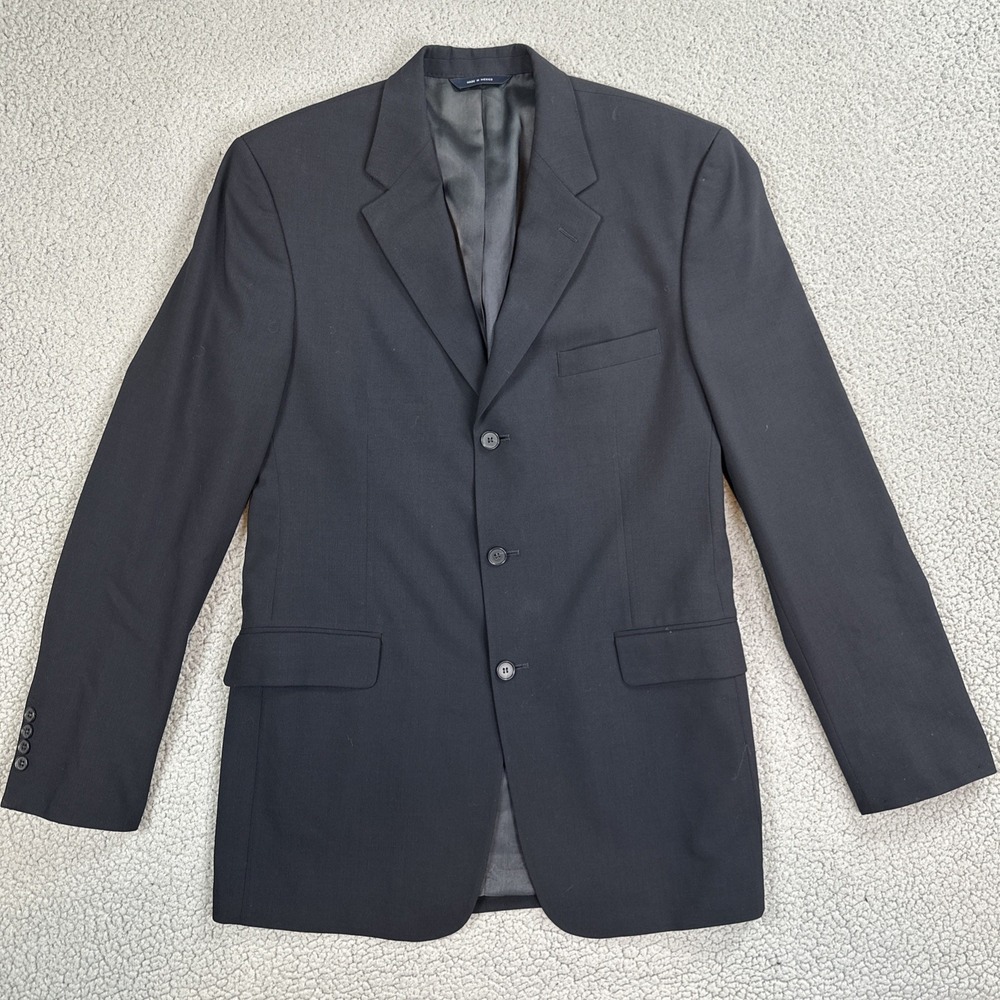 Brooks Brothers Blazer Men 41L 3 Button Worsted Wool Sport Coat - Picture 3 of 16